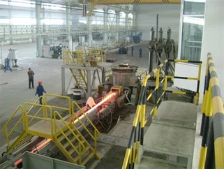 Lárétt steypuvél úr stáli